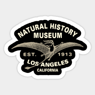 Natural History Museum Los Angeles 2 by BuckTee Sticker